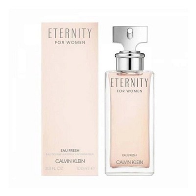 Eternity Eau Fresh By CalvinKlein 3.3 oz. (100ml) Eau de Parfum spray Women New