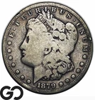 1879-CC Morgan Silver Dollar Coin, Carson City Issue, Desired in All Conditions