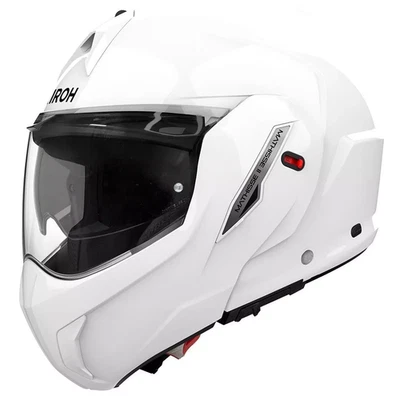 AIROH Casco Moto Modulare Mathisse II Bianco Lucido ECE 2206