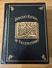 Duncan's Ritual of Freemasonry 3rd Edition Hardcover Very Good