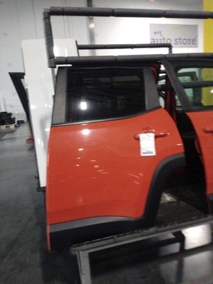 2017 Jeep Renegade Left Door Orange 4DR SUV OEM Used Part 72385