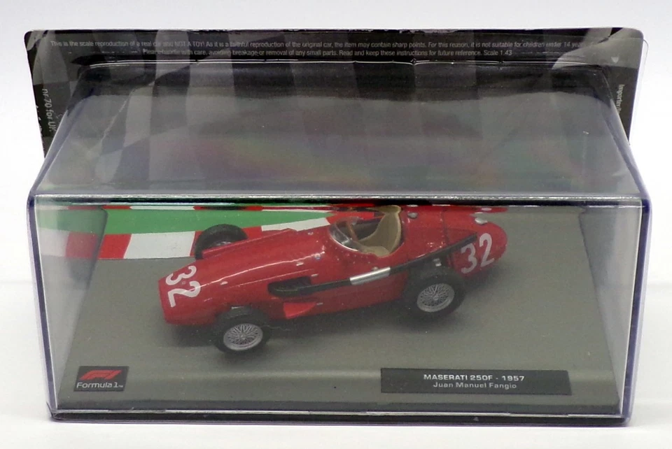 Altaya масштаб 1/43 22220Z - F1 Maserati 250F 1957 - #32 Juan Manuel Fangio - Изображение 4 из 4