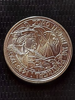 Monnaie Argent Portugal 1000 Escudos D.Joao II