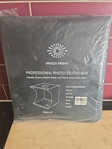 UNIQUE BRIGHT PROFESSIONAL PHOTO LIGHT STUDIO BOX WITH LED RING