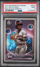 2022 Bowman Platinum - Precious Elements Elly De La Cruz #PE-16 (RC)