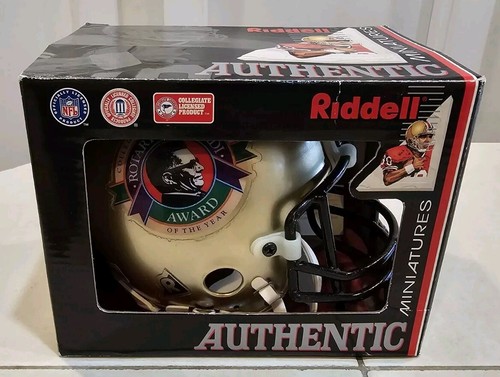 RARE Rotary Lombardi Award Authentic Mini Helmet Late 1990 NCAA College Lineman - Picture 3 of 17