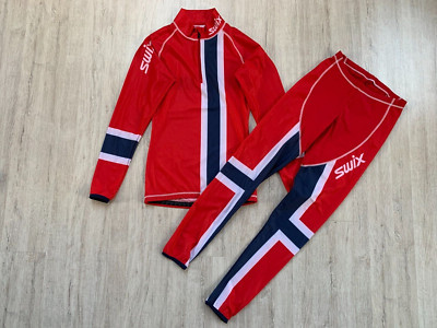 SWIX Norway Anzüg Langlaufanzüg Rennanzüg Jogginganzüg Skianzüg Ski Suit Damen M