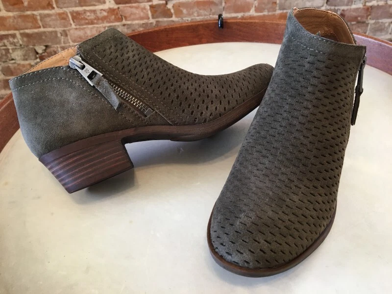lucky brand brielley perforated bootie