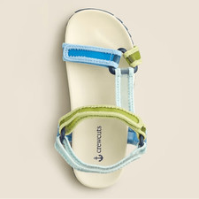 J Crew Kids' sporty-strap sandals in colorblock Little Kids Size 3