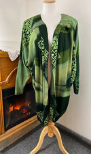 TOH JAVA Collection Made In Indonesia Open Cardigan Shoulder Pads One Size