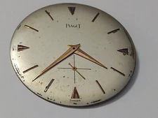 1940's Piaget 33.4 mm Dial For Manual Wind Movement FEF 290 + Original Set Hands