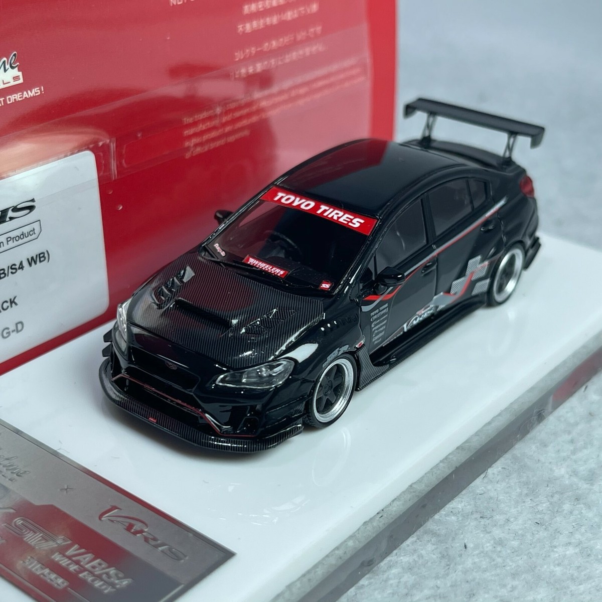 Fuelme Models スバル バリス STI Rally Edition 1/64 Fuelme VARIS Subaru WRX STi VAB S4 Black | eBay