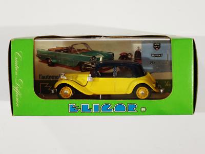 Eligor Vintage Diecast 1053 Citoren Traction Acant TAXI 1939 Diecast