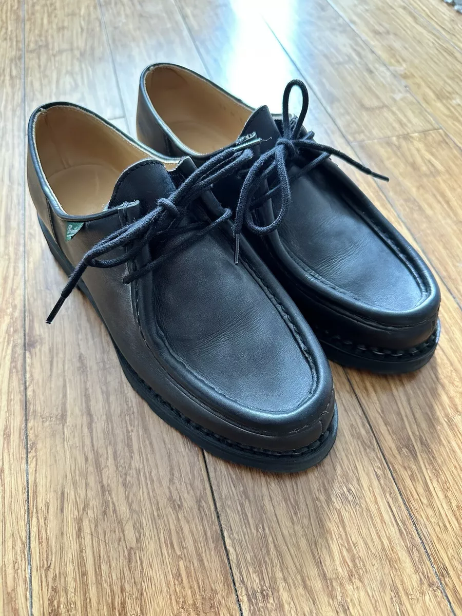 Paraboot Michael/Griff II Shoe in Lisse Noir Womens US 8 UK 5 black