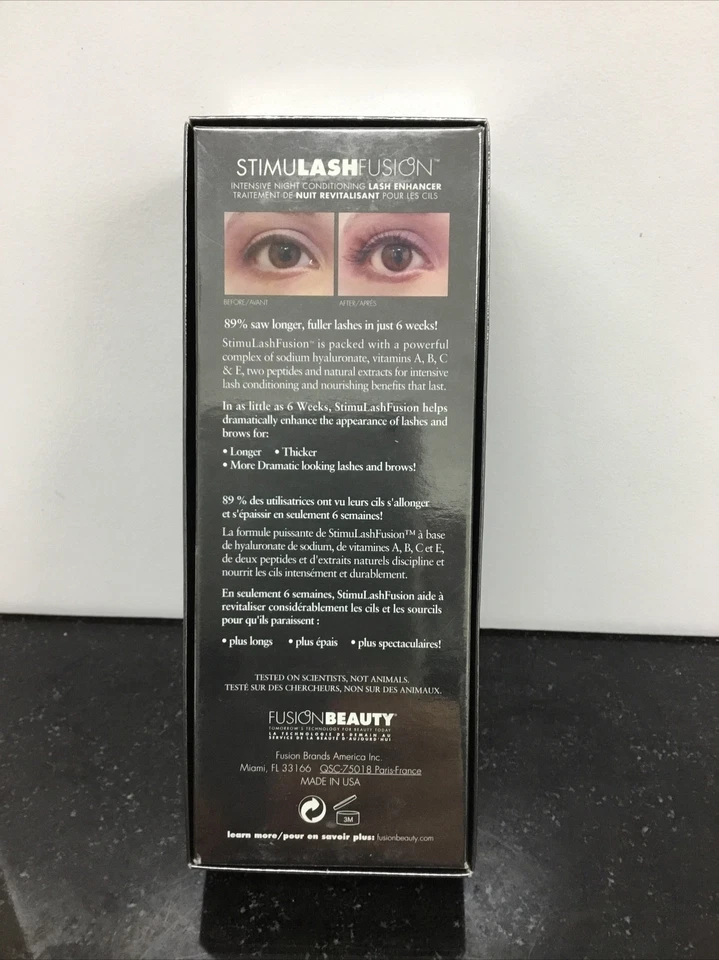 Fusion Beauty | STIMULASH FUSION | Potenciador de pestañas | 0,15 fl. oz. ¡NUEVO EN CAJA! Foto 2 de 4
