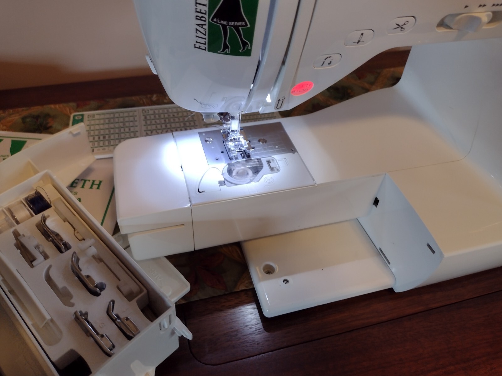 BABYLOCK ELIZABETH BL200a Sewing Machine Embroidery Accessories knee