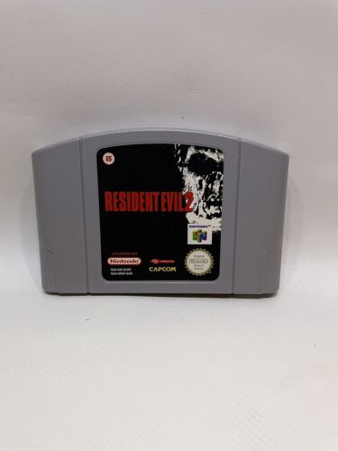 ⚫️Resident Evil 2 Nintendo 64 N64. Boxed & Protector Case PAL UK⚫️ - Bild 3 von 16