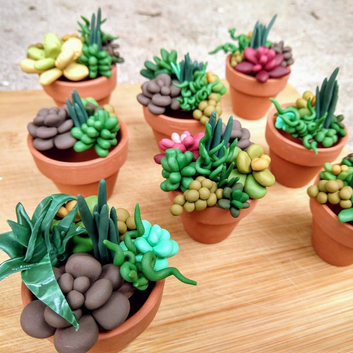 Aquarium Succulent Pot Decor for Fun Fish Tanks, Fry Hides Caves Decoration  | eBay