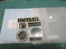 1st & 10 Football Sports theme B 1189 Close To My Heart Acrylix Stamps CTMH