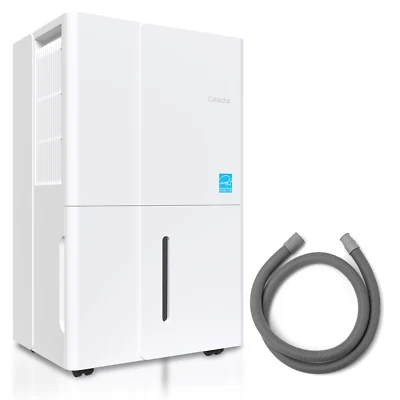 1500 Sq.Ft 22 Pint Dehumidifier for Basement Home 1.2 Gal Water Tank - Image 1 of 4