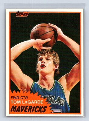 1981-82 Topps #10 Tom Lagarde