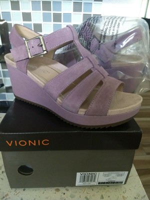 vionic tawny platform wedge