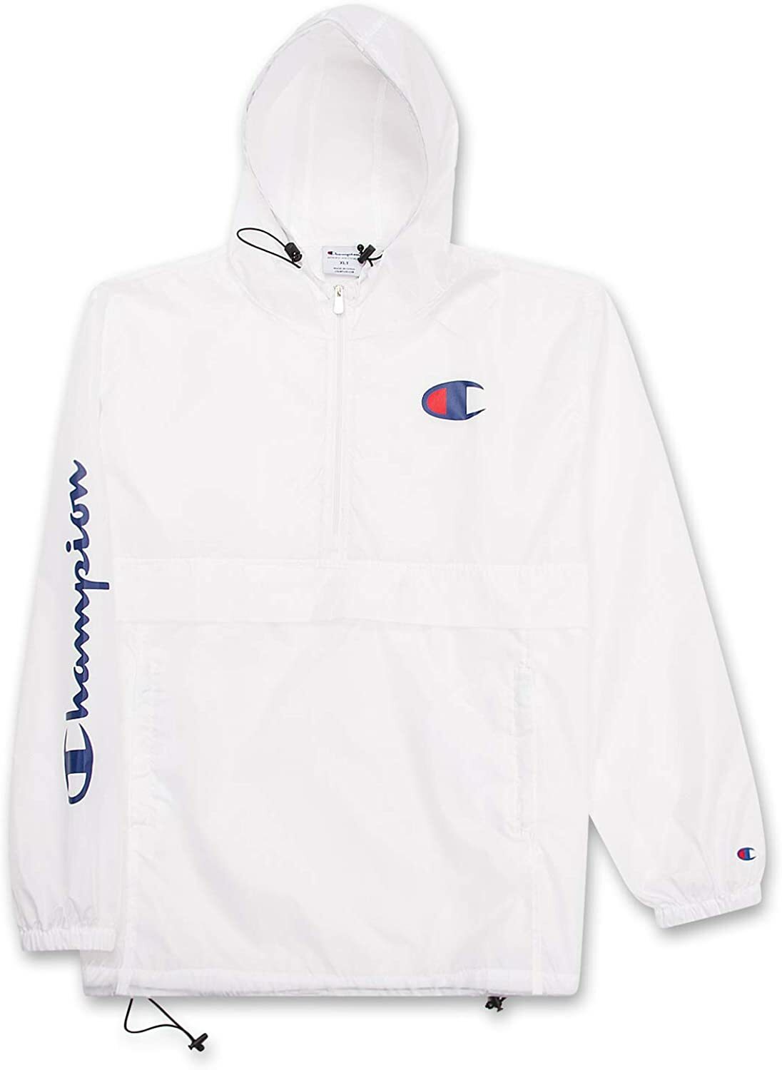 Tall Hoodie Anorak Windbreaker Jacket 