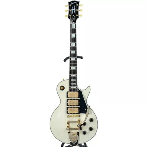 *NEW* Gibson CS Murphy Lab 1957 Les Paul Custom Reissue Polaris White Bigsby