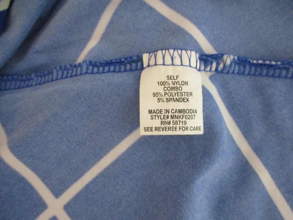 Женский вязаный топ Elementz размер XL с коротким рукавом разноцветный круглый вырез - Изображение 4 из 4