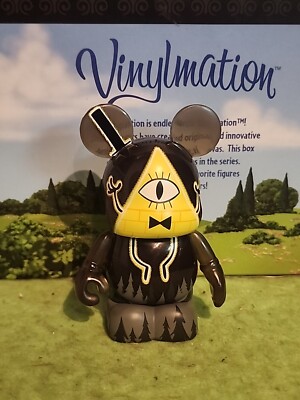 DISNEY Vinylmation 3'' Park Set 1 Gravity Falls Chaser Bill Cypher