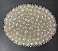 Real Genuine Pearl Belt Buckle