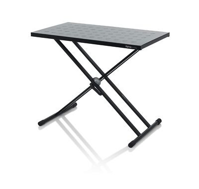 Gator Frameworks Utility Table Top and X Style Keyboard Stand Set; 32'' x 18'' ...