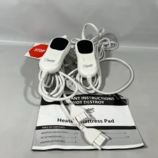 Homemate Heated Electric Blanket Dual Controllers 10 Heating Levels New