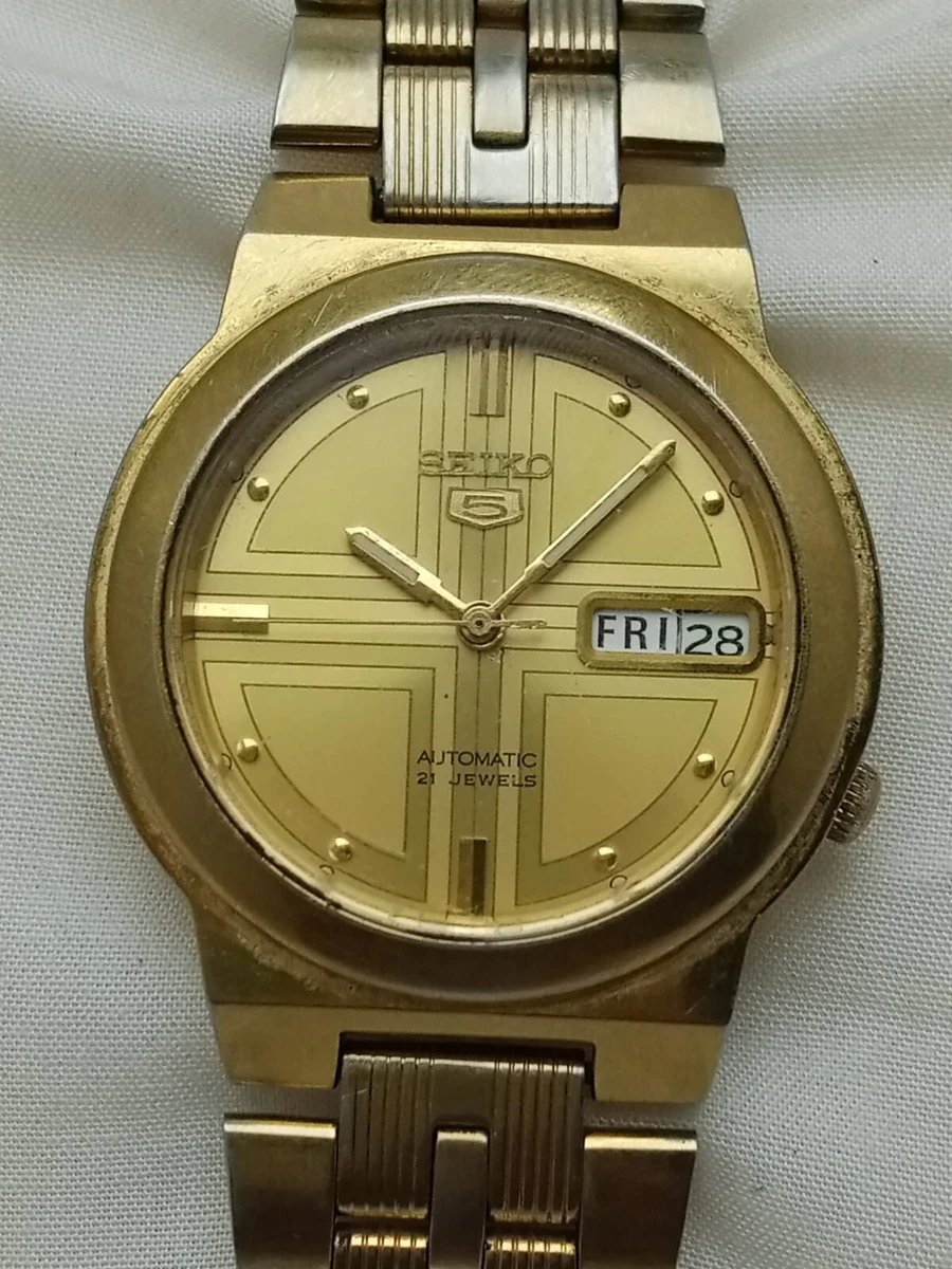 SEIKO 5 Automatic 7S26B 21 Jewels Date Day Vintage Men s Watch