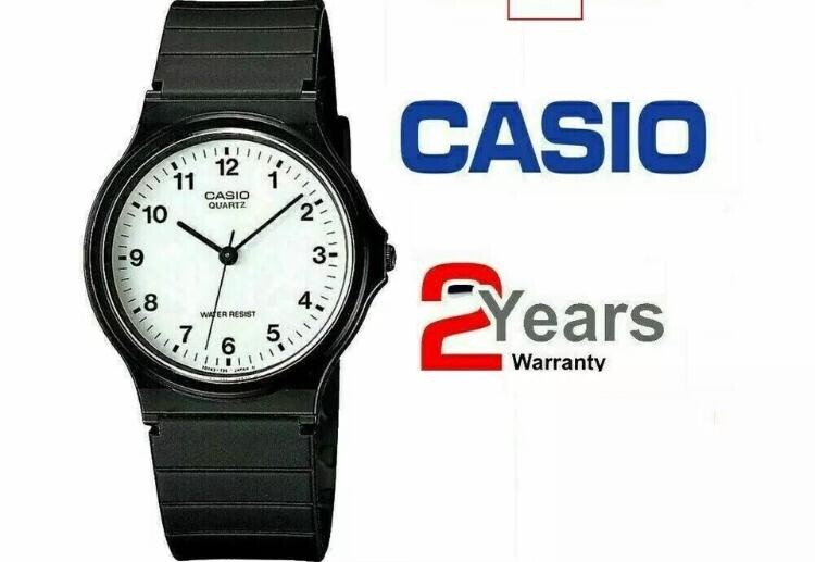 NEW Casio Classic Mens Ladies Casual Black Wrist Watch MQ-24