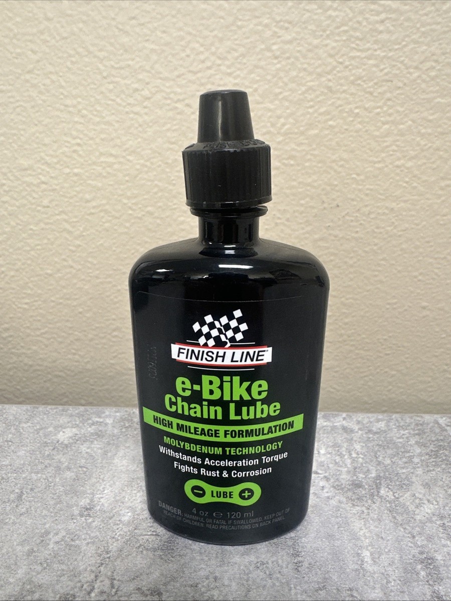 Finish Line eBike Chain Lube 4oz Drip - Synthetic Lubricant High Torque MTB  Road | eBay