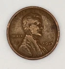 1919 P Lincoln Wheat Cent Penny - 107 Year Old Penny