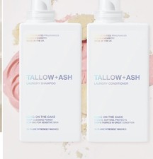 ICING ON THE CAKE Tallow & Ash Washing Liquid + Conditioner 2x 800ml 11.41 per litre