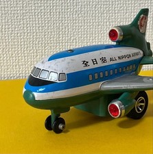 Vintage Japanese Tin Toy All Nippon Airways Lockheed L 1011 Tristar Plane