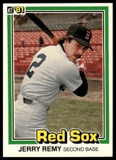 1981 Donruss #215 Jerry Remy NRMT+