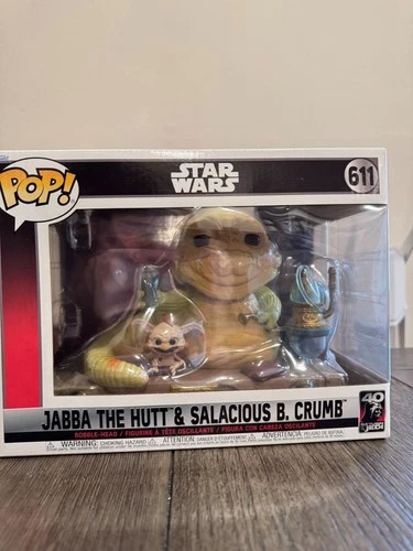 Funko Pop! Moments: Star Wars - Jabba The Hutt & Salacious B. Crumb #611