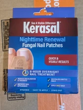 Kerasal Nighttime Renewal Fungal Nail Patches - 14 Patch - Overnight Nail Repair