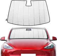 Windshield Sunshade for Tesla Model 3 2018-2025, Model Y 2020-2025 Front Window