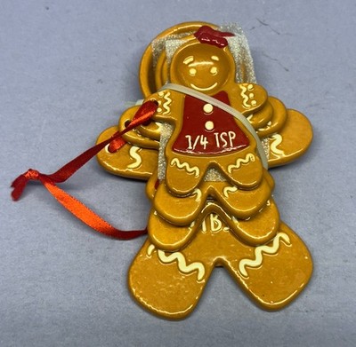 Holiday Time Christmas Gingerbread  Measuring Spoon Set NEW