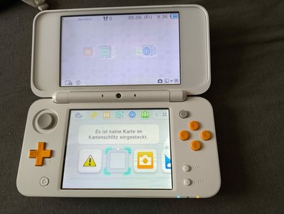 New Nintendo 2DS XL weiß orange