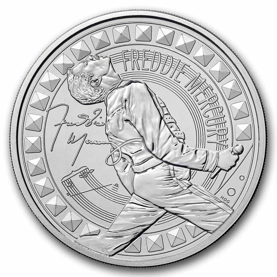 2025 Great Britain £5 Music Legends: Freddie Mercury BU | eBay