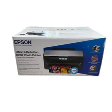Epson Stylus Photo R260 Printer – Open Box Complete w/ Tray + Software No Ink