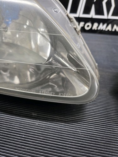 OEM Honda Civic EK9 Type R Headlights Stanley 99-00 Facelift JDM EK4 EM1 CTR SiR - Picture 12 of 24