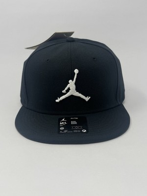 Nike Air Jordan Jumpman Black Pro SnapBack Hat Cap FV5296 010 Size