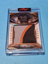 WILL CLARK 2025 LEAF PEARL MULTI-SPORT Pearlescent Jumbo Game Worn PATCH #6/7 